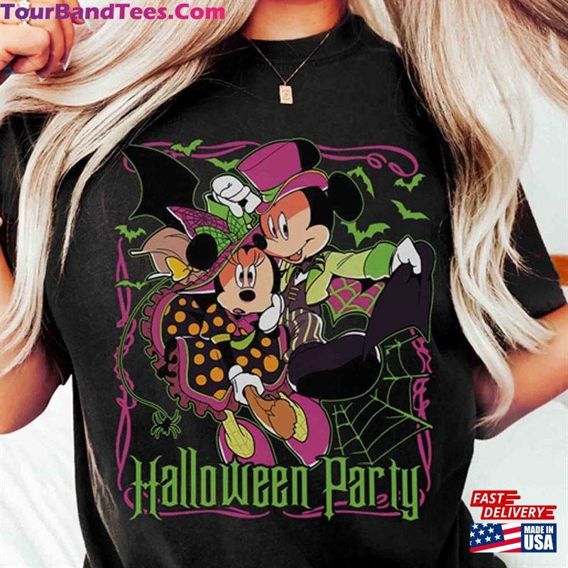 Halloween Party Mickey Minnie Disney Shirt Vintage Sweatshirt Unisex 29Uf147235 – Utopia Fashion