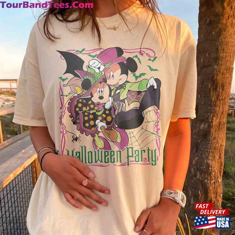 Halloween Party Mickey Minnie Disney Shirt Vintage Sweatshirt Unisex 29Uf147235 – Utopia Fashion