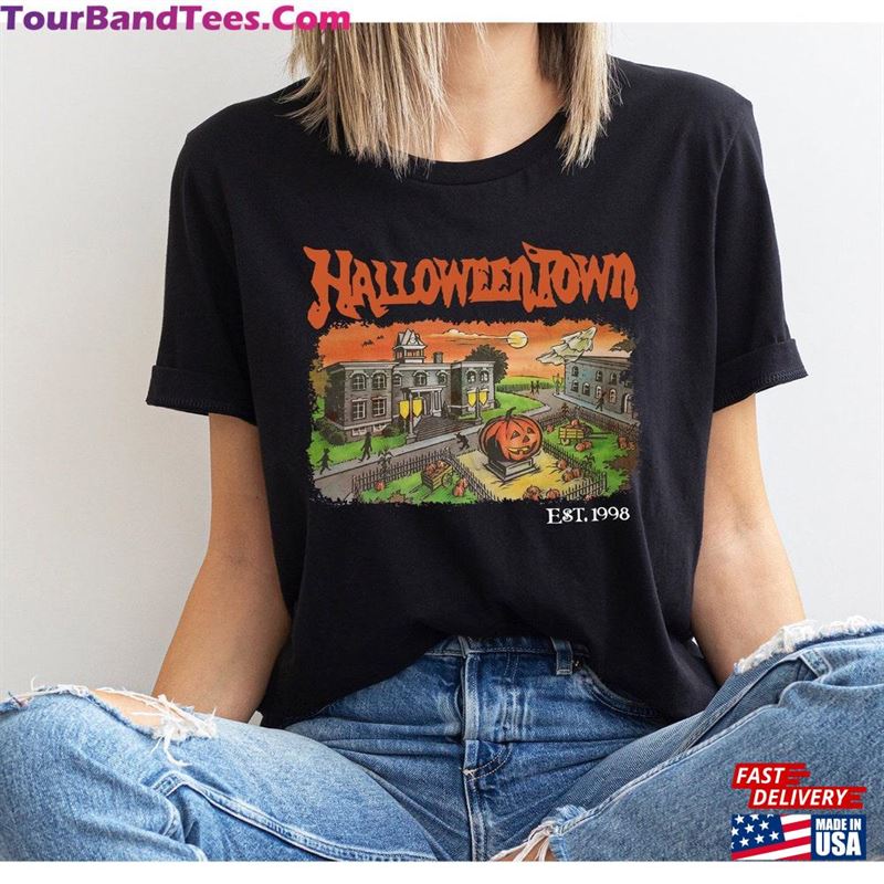 Halloweentown Shirt Pumpkin Halloween Sweatshirt Unisex 29Uf157352 – Utopia Fashion