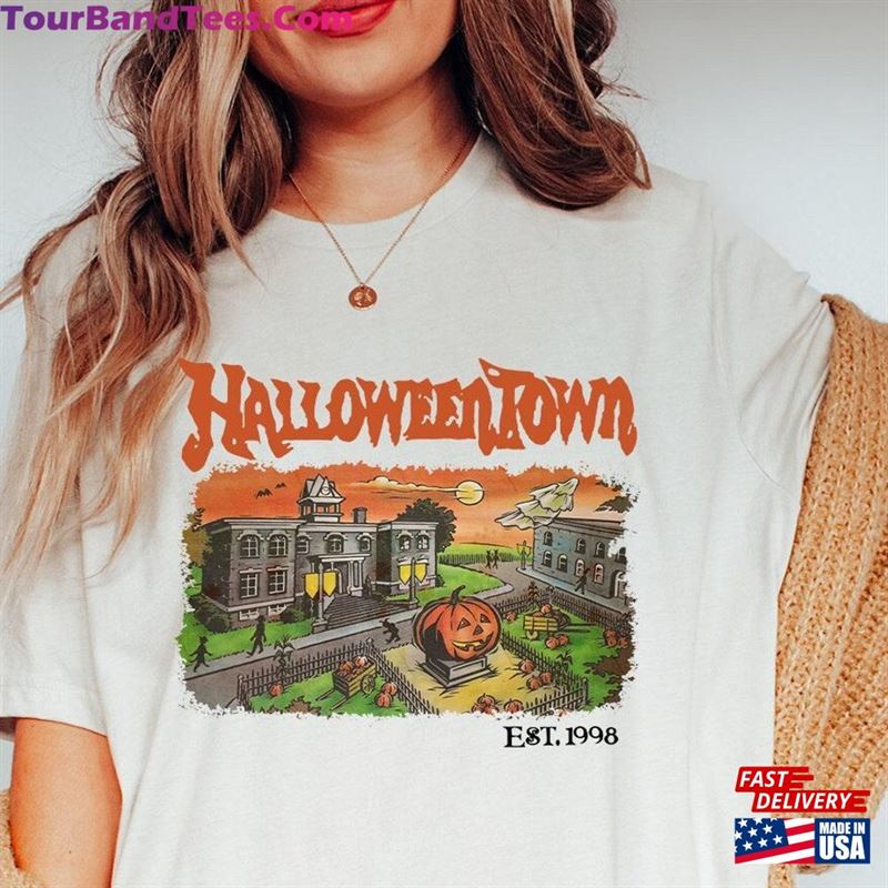 Halloweentown Shirt Pumpkin Halloween Sweatshirt Unisex 29Uf157352 – Utopia Fashion