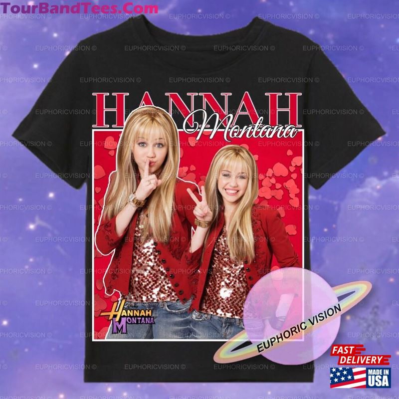 Hannah Montana 90S Vintage Tee Unisex Hoodie 29Uf147335 – Utopia Fashion