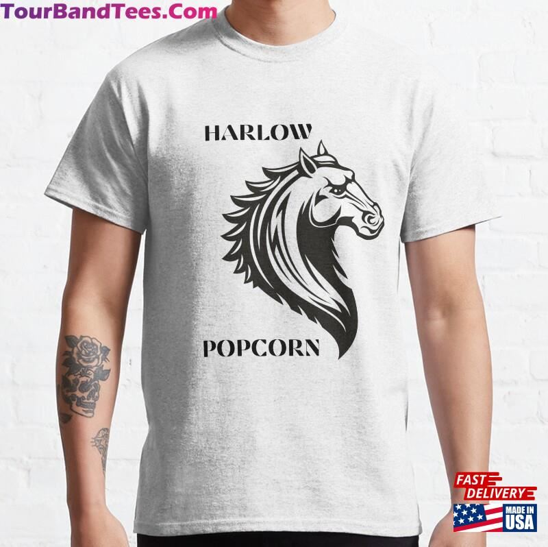 Harlow And Popcorn Merch The Pony Essential T-Shirt Excimart Classic Unisex 29Uf164575 – Utopia Fashion