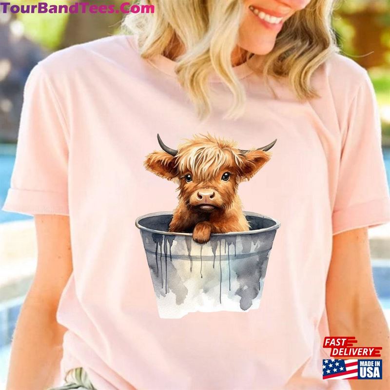 Highland Cow Shirt Western Boho Tee T-Shirt Sweatshirt 29Uf142446 – Utopia Fashion