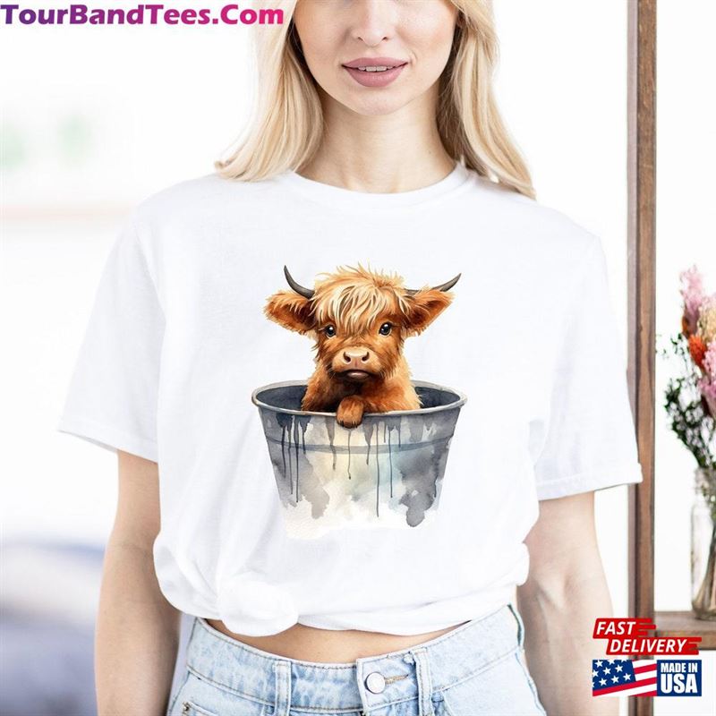 Highland Cow Shirt Western Boho Tee T-Shirt Sweatshirt 29Uf142446 – Utopia Fashion