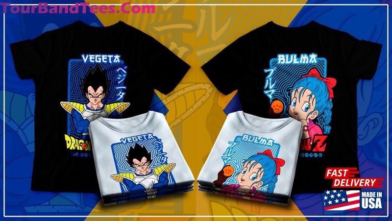 His And Hers Shirt Vegeta Bulma Matching Couples Shirts Sweatshirt Hoodie 29Uf162989 – Utopia Fashion