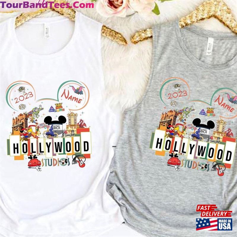 Hollywood Studios Tank Mickey Ears Shirt Disney Group T-Shirt Classic 29Uf152222 – Utopia Fashion