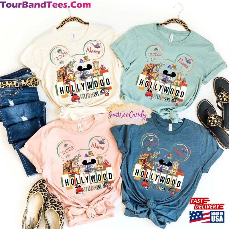 Hollywood Studios Tank Mickey Ears Shirt Disney Group T-Shirt Classic 29Uf152222 – Utopia Fashion