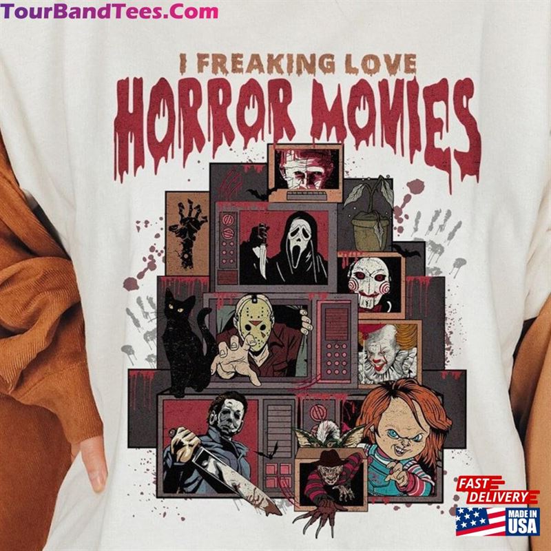 Horror Movie Halloween Vintage Shirt Retro 90S Movies Sweatshirt Unisex Classic 29Uf163098 – Utopia Fashion