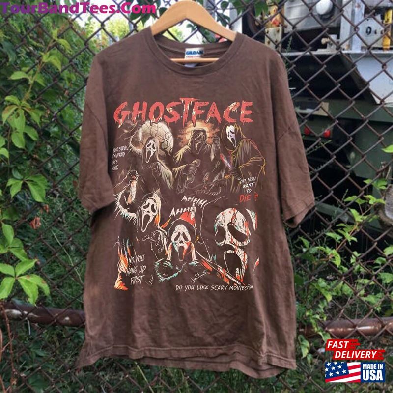 Horror Movie Tee Scream Halloween T-Shirt Vintage Shirt Sweatshirt 29Uf152185 – Utopia Fashion