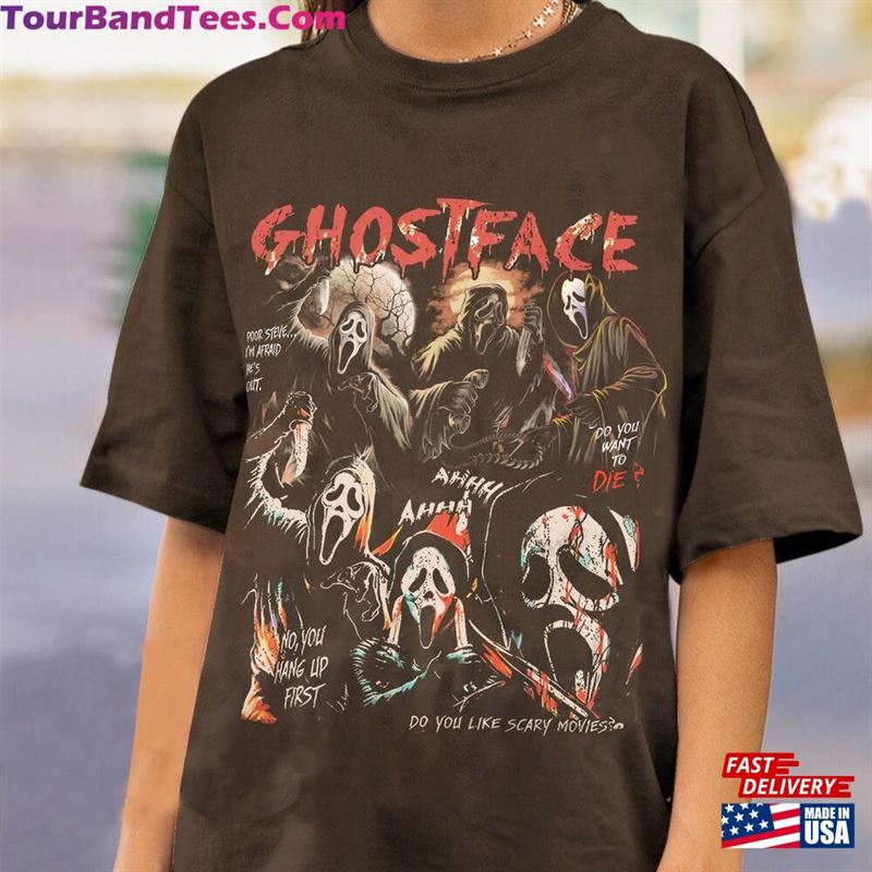 Horror Movie Tee Scream Halloween T-Shirt Vintage Shirt Sweatshirt 29Uf152185 – Utopia Fashion