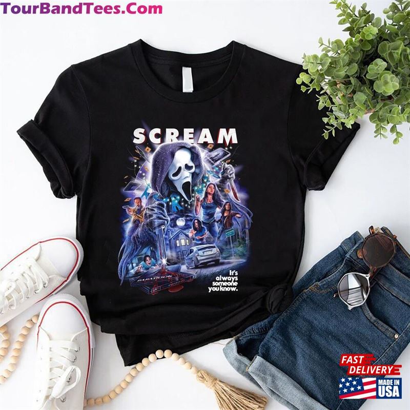 Horror Scream Series Film T-Shirt Vintage Unisex Movie Shirt Gift For Fan Sweatshirt 29Uf147291 – Utopia Fashion