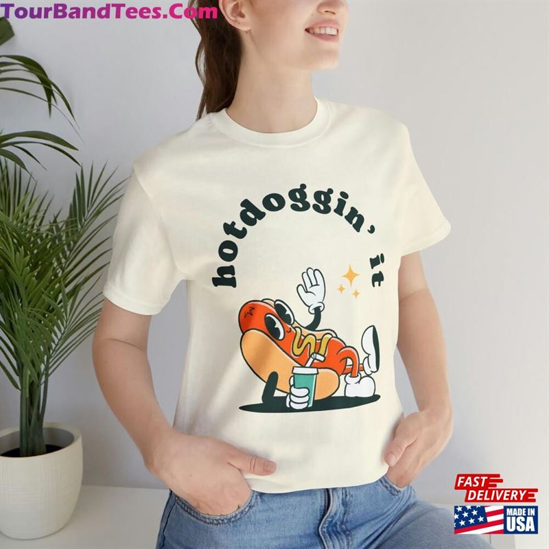 Hotdog Shirt Funny Food Hot Girl Summer T-Shirt Classic 29Uf163232 – Utopia Fashion