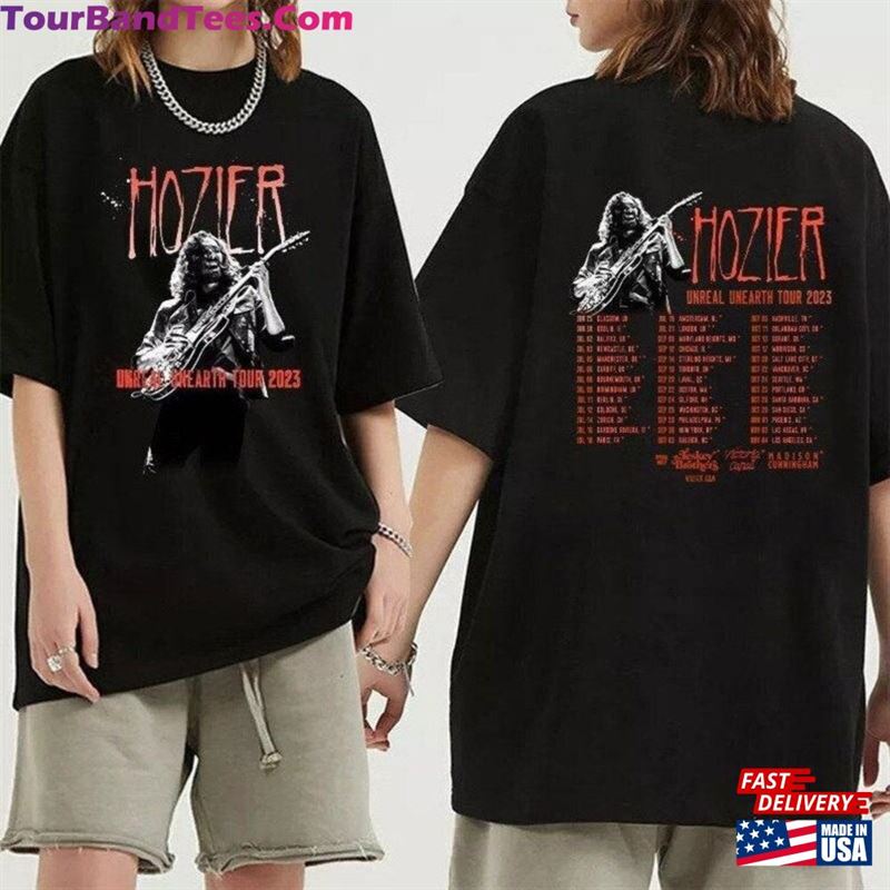 Hozier Unreal Unearth Tour Shirt Merch Classic Unisex 29Uf162878 – Utopia Fashion