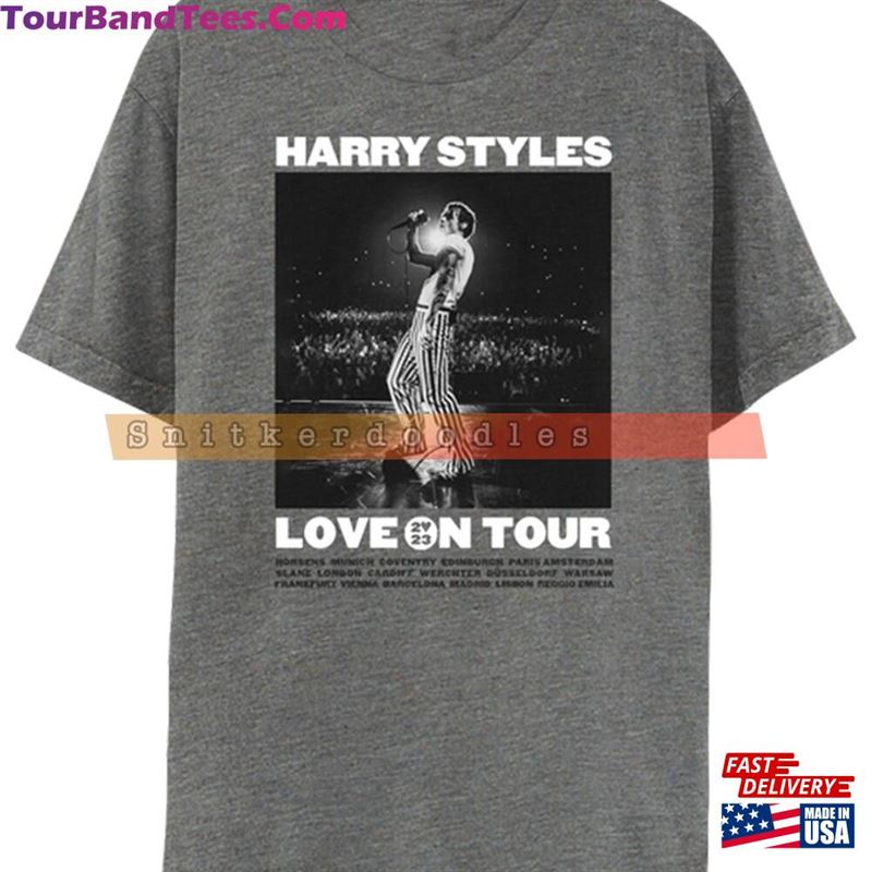 Hs Love On Tour Merch Harry Uk T-Shirt Hoodie 29Uf164016 – Utopia Fashion