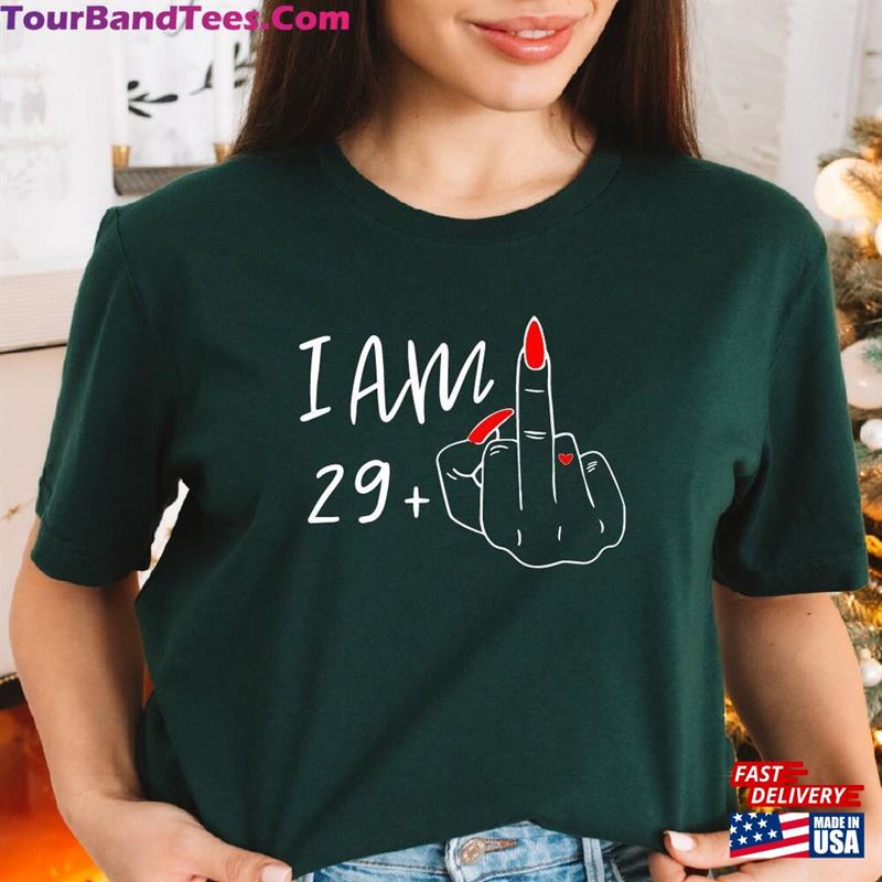 I Am Plus Middle Finger Shirt Personalized Birthday Gifts Unisex T-Shirt 29Uf163986 – Utopia Fashion