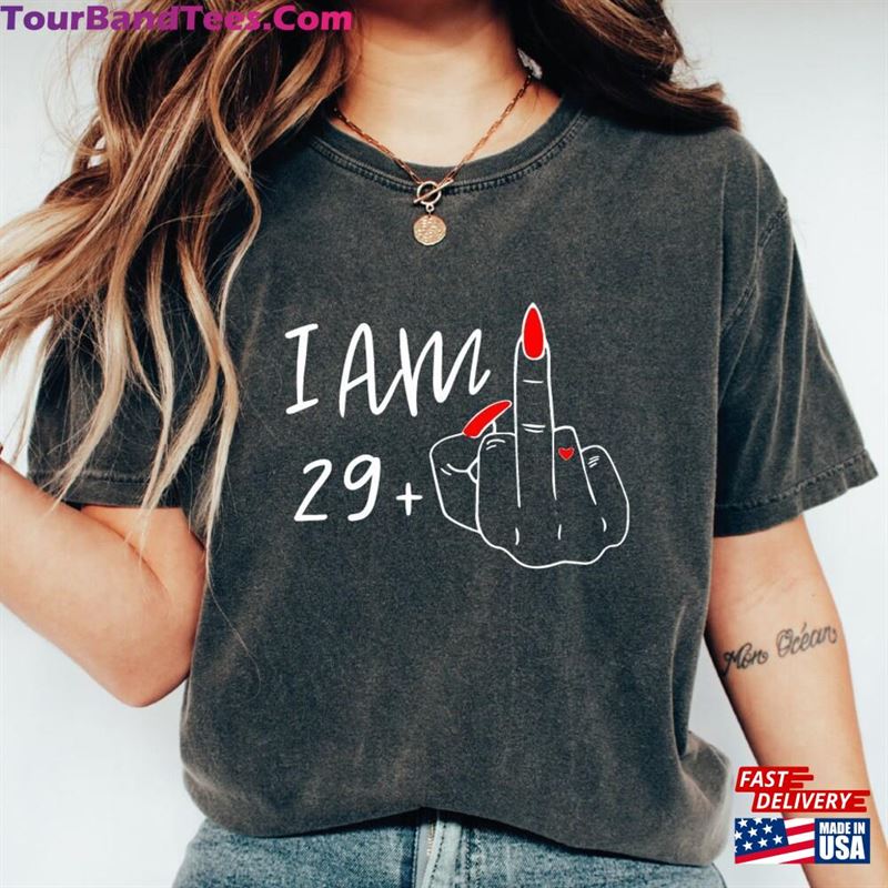 I Am Plus Middle Finger Shirt Personalized Birthday Gifts Unisex T-Shirt 29Uf163986 – Utopia Fashion