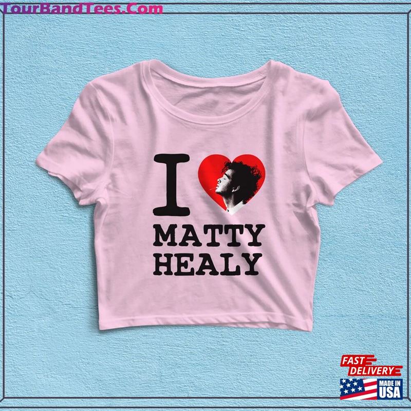 I Heart Ratty Healy Crop Top Music Shirt Women Shirts Sweatshirt Hoodie 29Uf142036 – Utopia Fashion