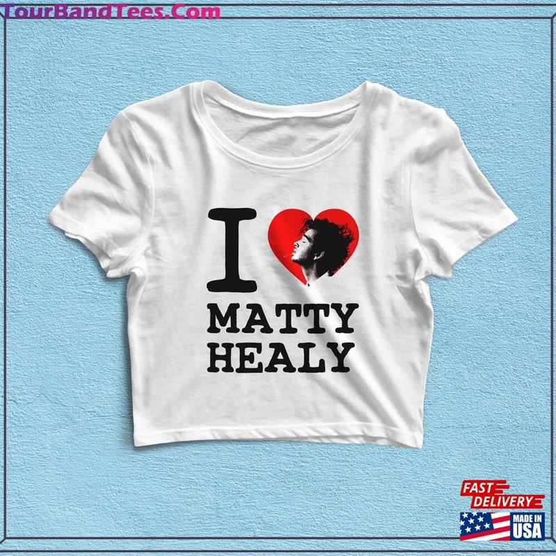 I Heart Ratty Healy Crop Top Music Shirt Women Shirts Sweatshirt Hoodie 29Uf142036 – Utopia Fashion