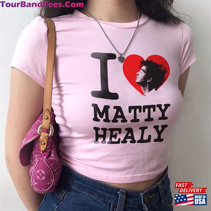 I Heart Ratty Healy Crop Top Music Shirt Women Shirts Sweatshirt Hoodie 29Uf142036 – Utopia Fashion