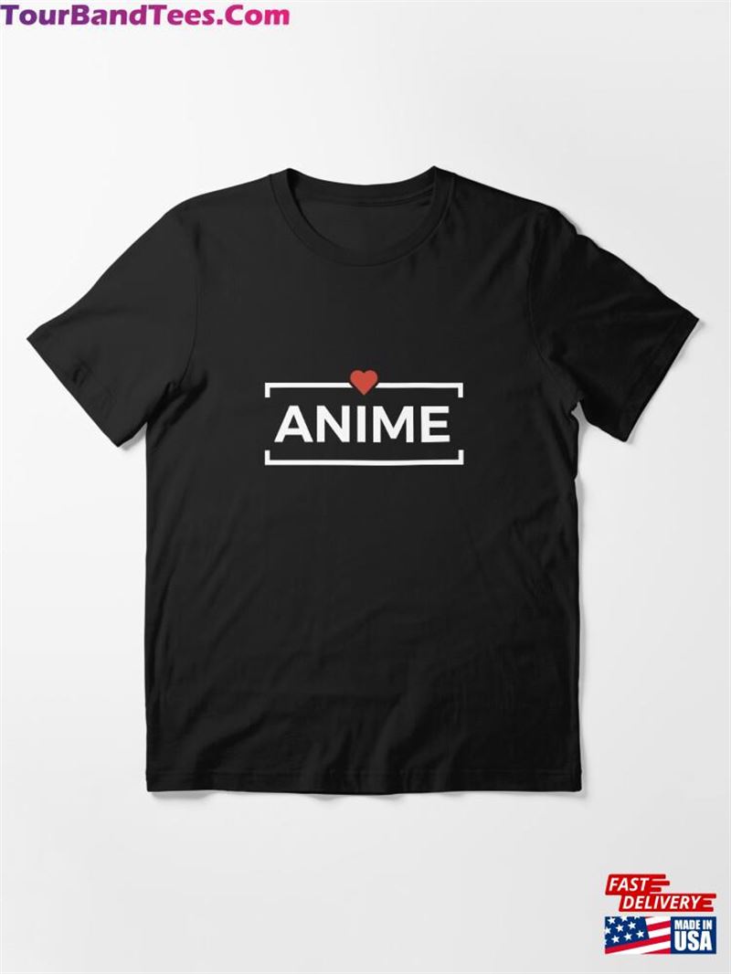 I Love Anime Essential T-Shirt Hoodie 29Uf164318 – Utopia Fashion