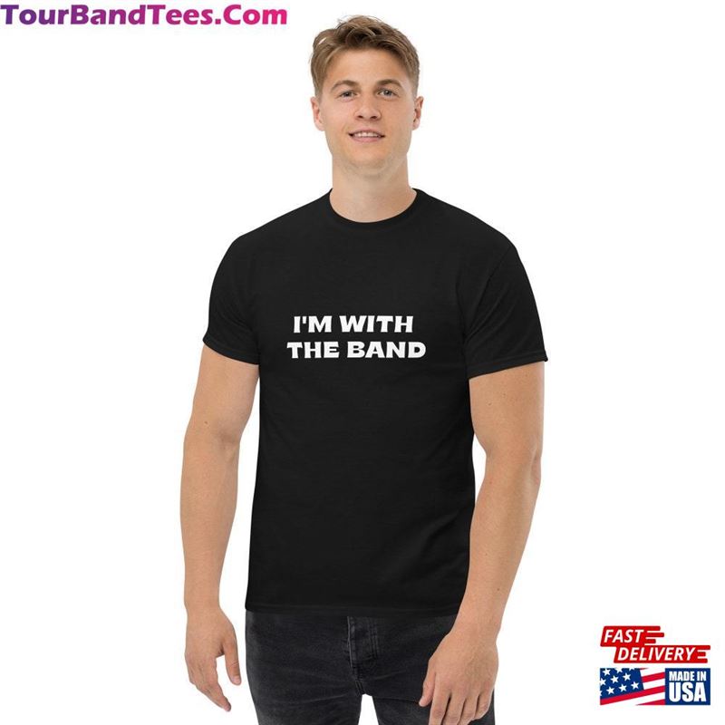 I’M With The Band Men Unisex T-Shirt 29Uf163994 – Utopia Fashion