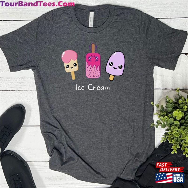 Ice Cream Shirt Lover Funny Summer T-Shirt Sweatshirt 29Uf163306 – Utopia Fashion