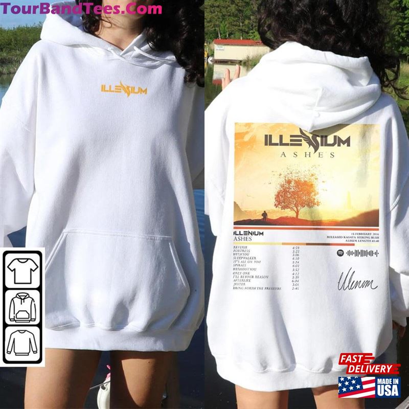 Illenium Music Shirt Double Sided Live World Tour 90S Y2K Sweatshirt Classic 29Uf163103 – Utopia Fashion