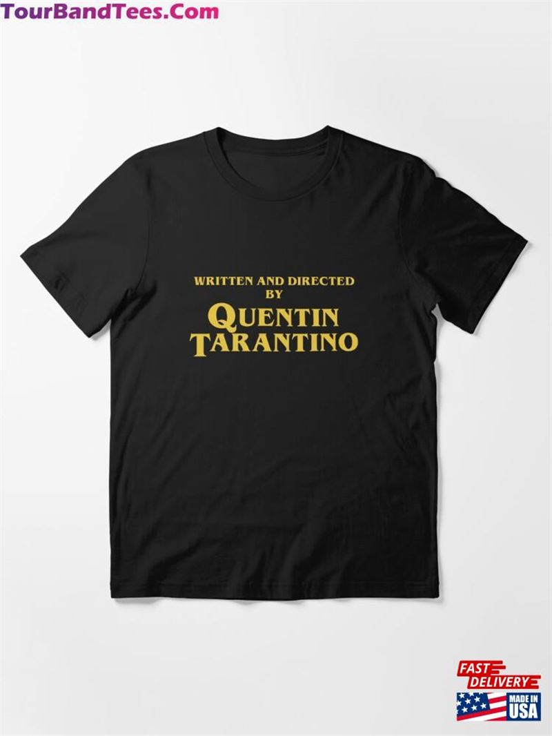 Inglourious Basterds Written And Directed By Quentin Tarantino Essential T-Shirt Sweatshirt Classic 29Uf163537 – Utopia Fashion