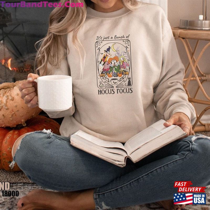 Its Just A Bunch Of Hocus Pocus Shirt Minnie Daisy Goofy Comfort Colors T-Shirt Classic Hoodie 29Uf163891 – Utopia Fashion