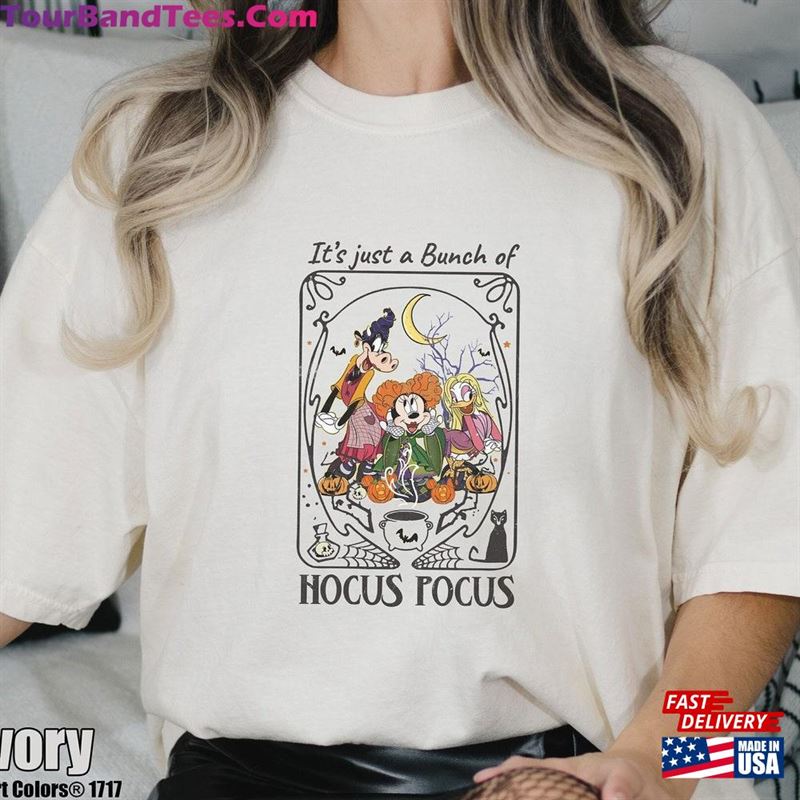 Its Just A Bunch Of Hocus Pocus Shirt Minnie Daisy Goofy Comfort Colors T-Shirt Classic Hoodie 29Uf163891 – Utopia Fashion