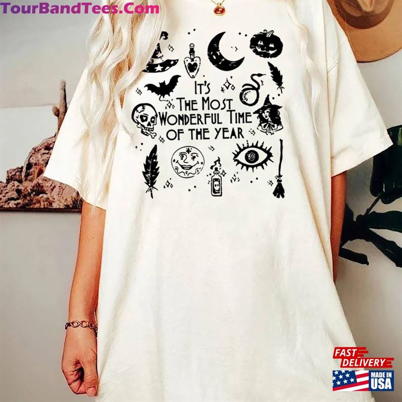 It’S The Most Wonderful Time Of Year Comfort Colors Shirt Spooky T-Shirt Classic 29Uf162968 – Utopia Fashion