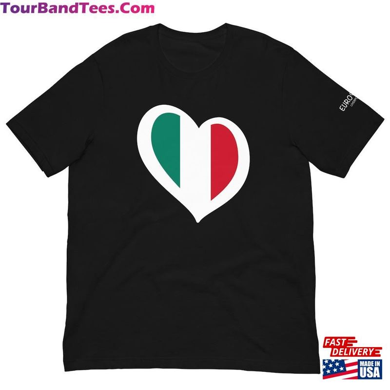 Italy Heart Shirt Hoodie T-Shirt 29Uf163565 – Utopia Fashion