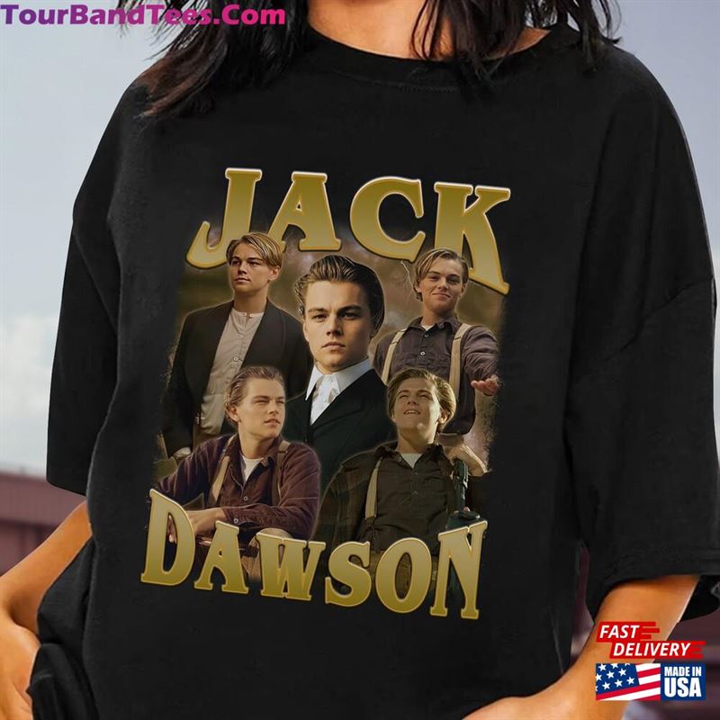 Jack Dawson Vintage 90S Shirt Titanic Homage Movie T-Shirt Classic 29Uf163997 – Utopia Fashion