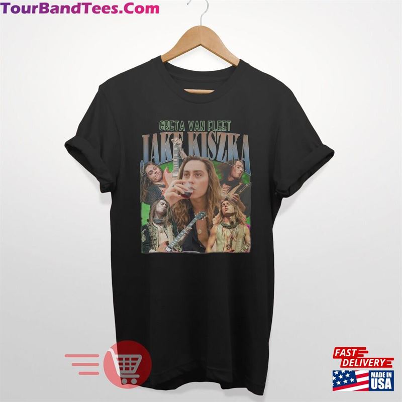 Jake Kiszka Greta Van Fleet Vintage Bootleg Unisex Rap Rock Band Hiphop T-Shirt Classic Hoodie 29Uf163483 – Utopia Fashion