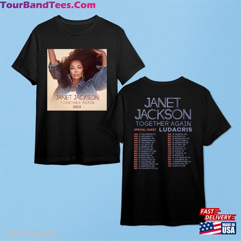 Janet Jackson Together Again Tour Shirt T-Shirt Music Hoodie Classic 29Uf163379 – Utopia Fashion