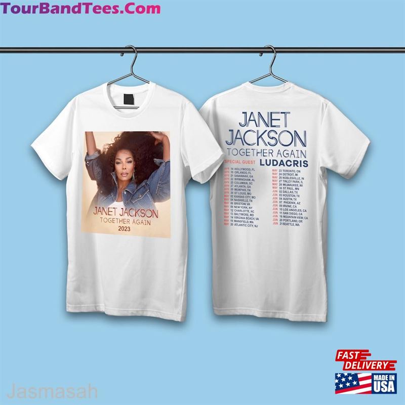 Janet Jackson Together Again Tour Shirt T-Shirt Music Hoodie Classic 29Uf163379 – Utopia Fashion