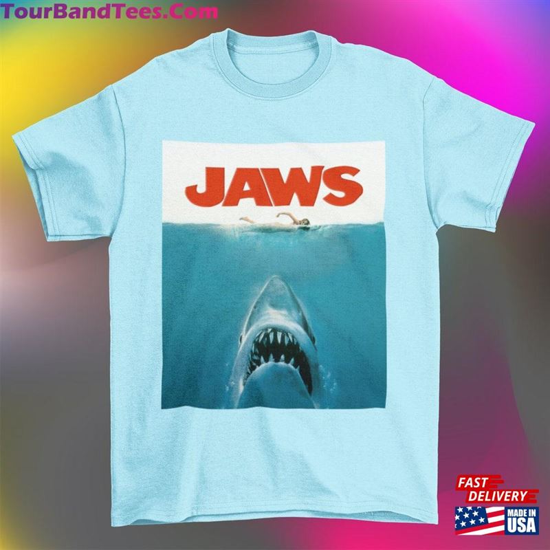 Jaws Movie T-Shirt Shirt Graphic Unisex Classic 29Uf147076 – Utopia Fashion