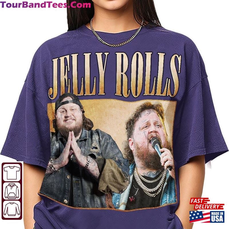 Jelly Roll 90S Vintage Shirt Bootleg Tee Unisex Classic 29Uf152207 – Utopia Fashion