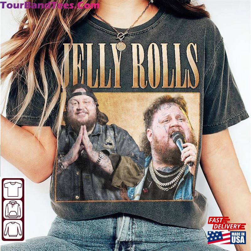 Jelly Roll 90S Vintage Shirt Bootleg Tee Unisex Classic 29Uf152207 – Utopia Fashion