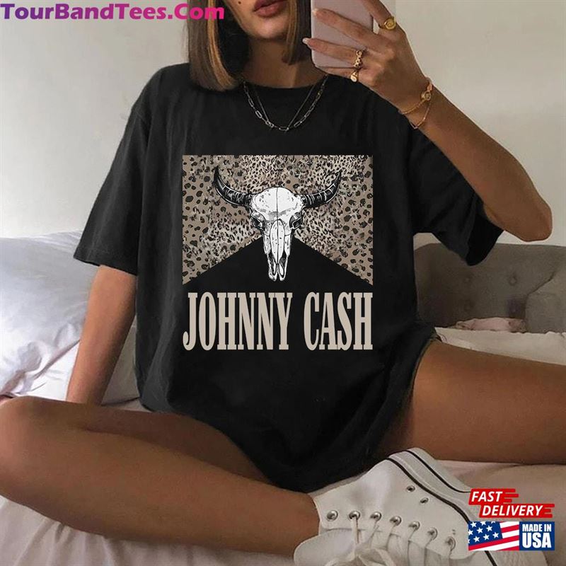 Johnny Cash T-Shirt Country Music Shirt Bullhead Sweatshirt Unisex 29Uf152084 – Utopia Fashion