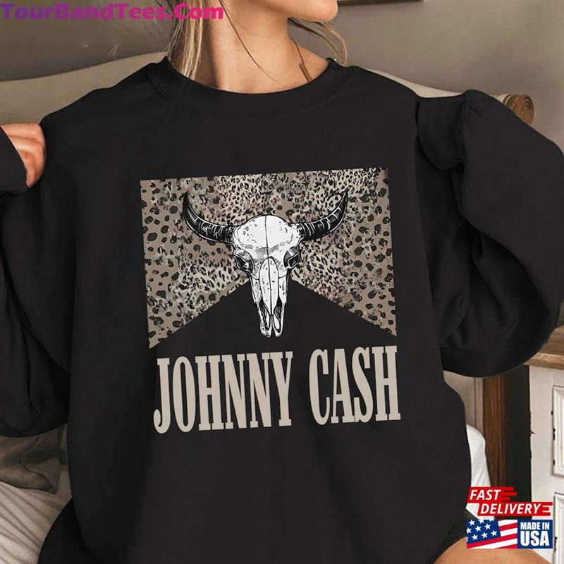 Johnny Cash T-Shirt Country Music Shirt Bullhead Sweatshirt Unisex 29Uf152084 – Utopia Fashion