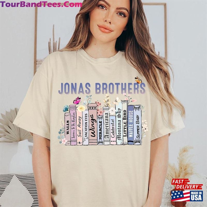 Jonas Brothers The Album Brother Merch Fan Tees T-Shirt Classic 29Uf152494 – Utopia Fashion