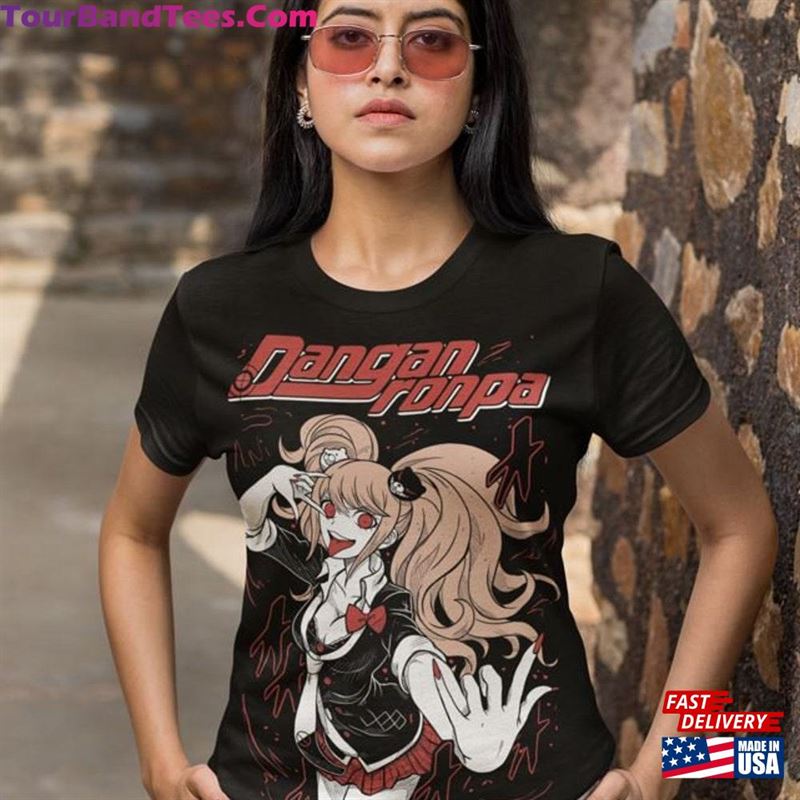 Junko Enoshima Danganronpa Anime Tee Hoodie Classic 29Uf157064 – Utopia Fashion