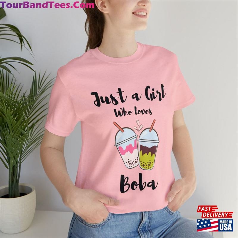 Just A Girl Who Loves Boba Tea Gift For Women And Girls Kawaii Foodie Hoodie Classic 29Uf163802 – Utopia Fashion