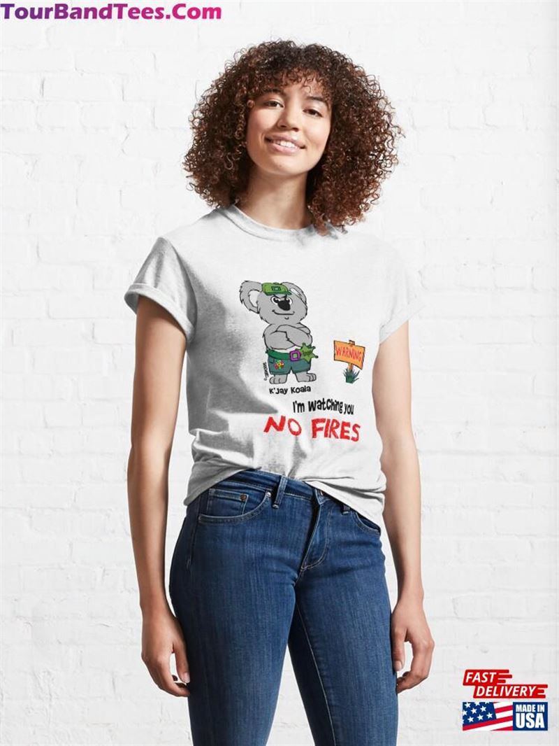 K’Jay The Koala No Fires Forest Classic T-Shirt Unisex 29Uf164134 – Utopia Fashion