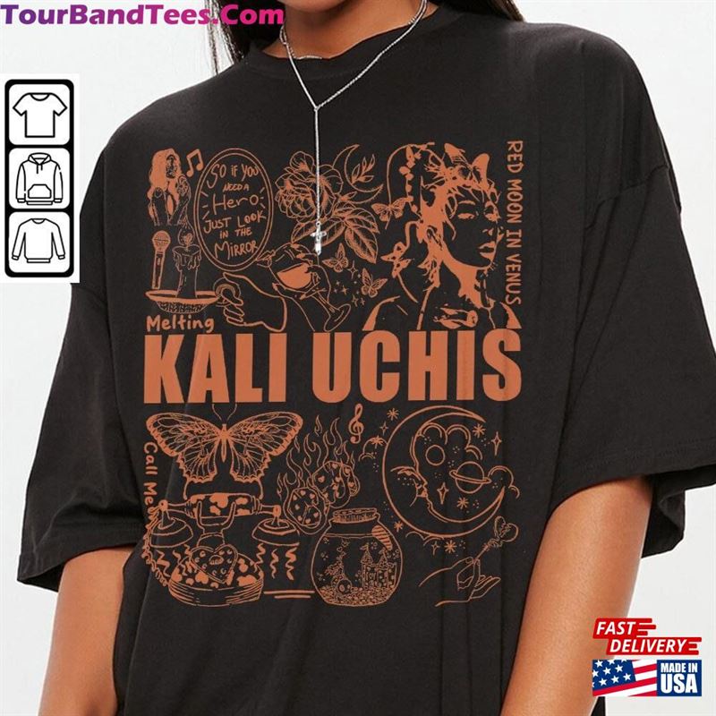 Kali Uchis Doodle Art Shirt Vintage Red Moon In Venus Merch Album Lyrics Sweatshirt Hoodie Classic 29Uf163831 – Utopia Fashion