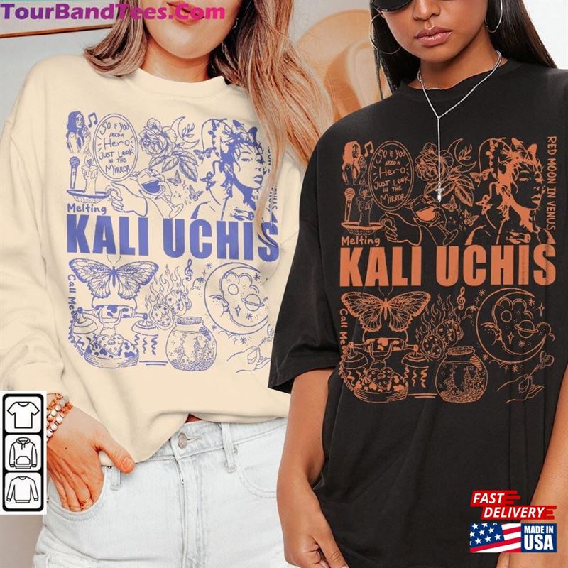 Kali Uchis Doodle Art Shirt Vintage Red Moon In Venus Merch Album Lyrics Sweatshirt Hoodie Classic 29Uf163831 – Utopia Fashion