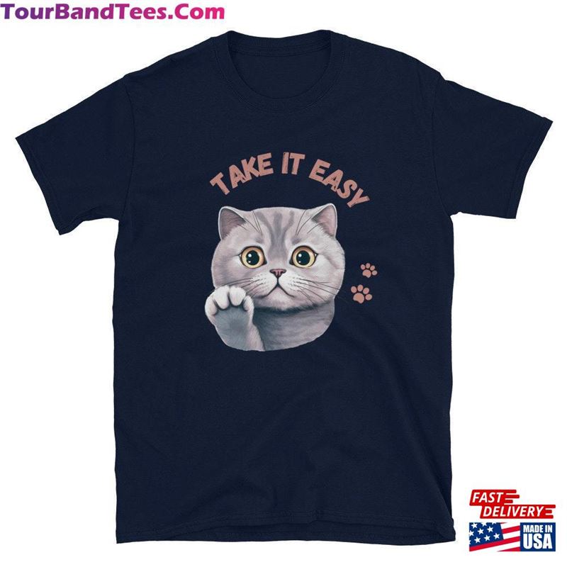 Kawaii Anime Cat T-Shirt Adorable British Shorthair A Lover Give Unisex 29Uf157242 – Utopia Fashion