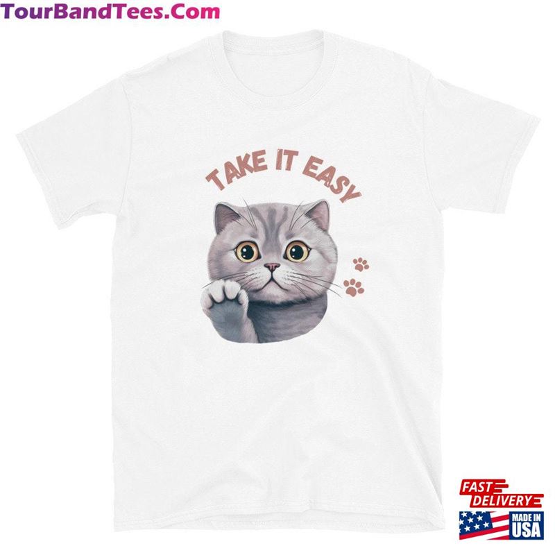 Kawaii Anime Cat T-Shirt Adorable British Shorthair A Lover Give Unisex 29Uf157242 – Utopia Fashion