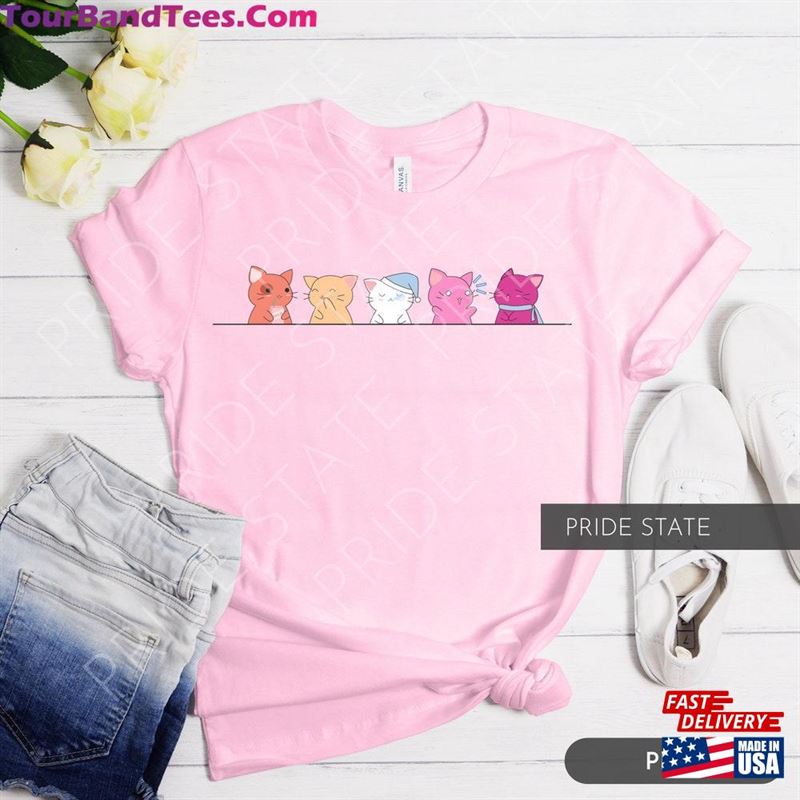 Kawaii Cats Lesbian Pride Shirt Classic T-Shirt 29Uf147159 – Utopia Fashion